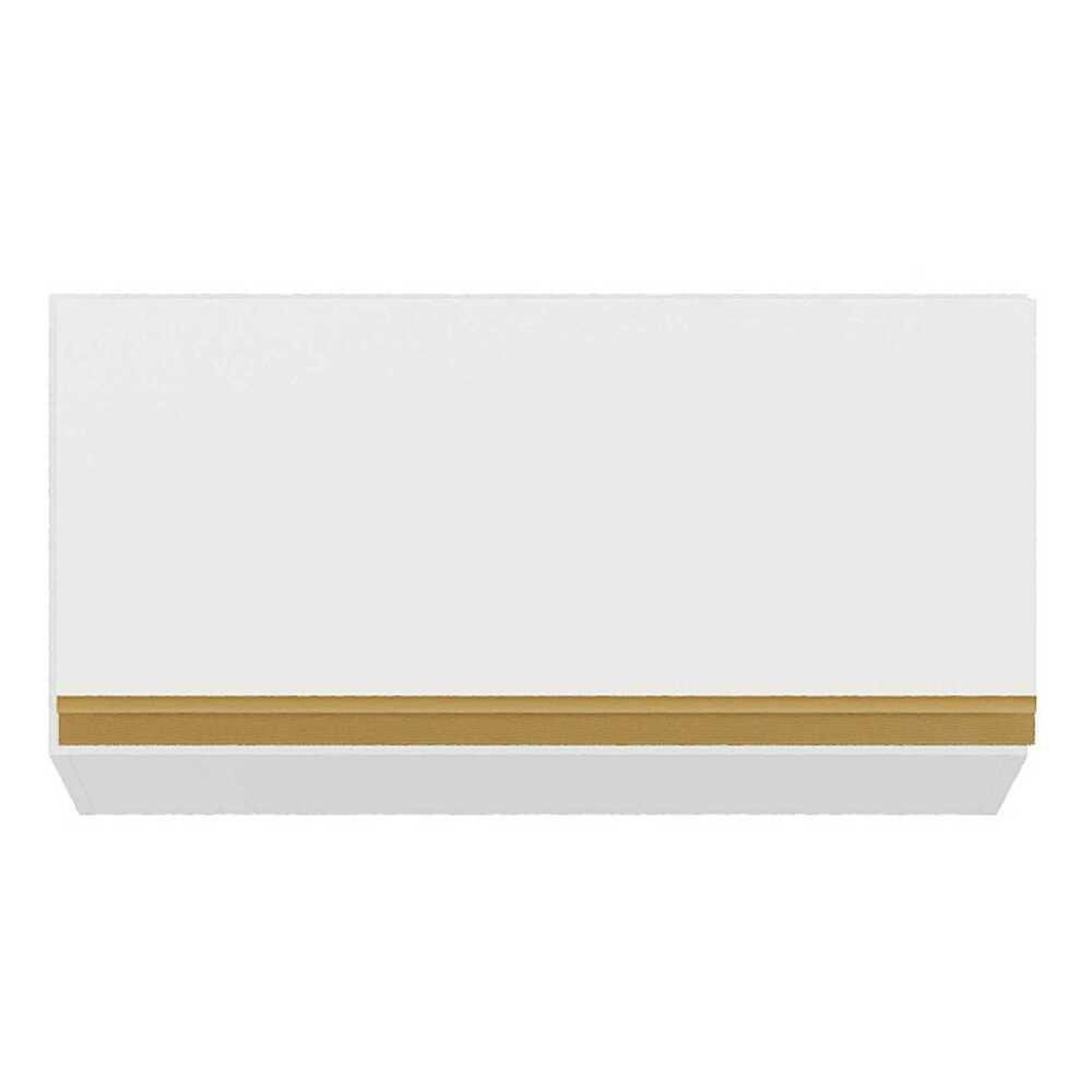 Armario Aereo Cozinha 70 cm 1 Porta Basculante Veneza GW Multimoveis Branco