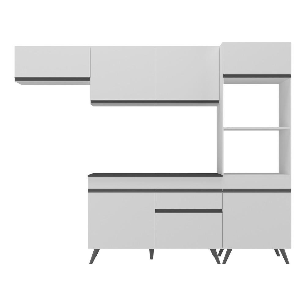 Armario de Cozinha Compacta 4 pecas MP3690.964 Veneza Branco