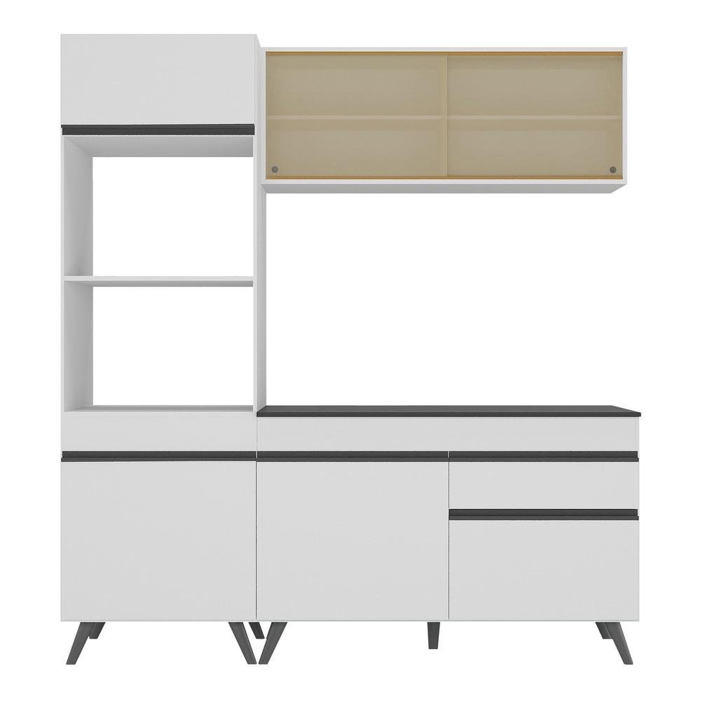 Armario de Cozinha Compacta 3 pecas MP3695.964 Veneza Branco