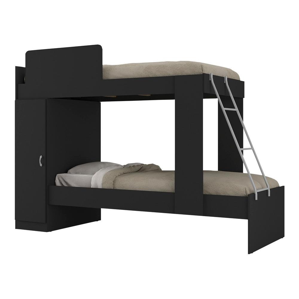 Beliche 1 Porta Havana Multimoveis Preto