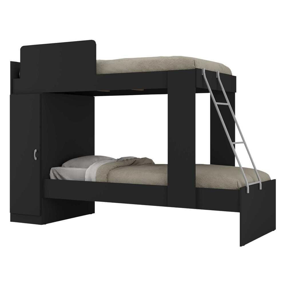 Beliche com Colchao Incluso 1 Porta Havana Multimoveis Preto