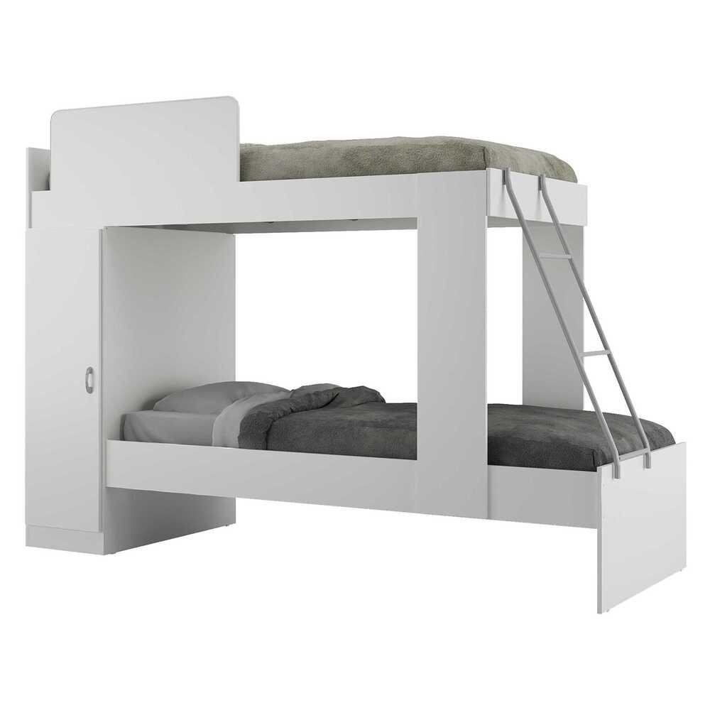Beliche com Colchao Incluso 1 Porta Havana Multimoveis Branco