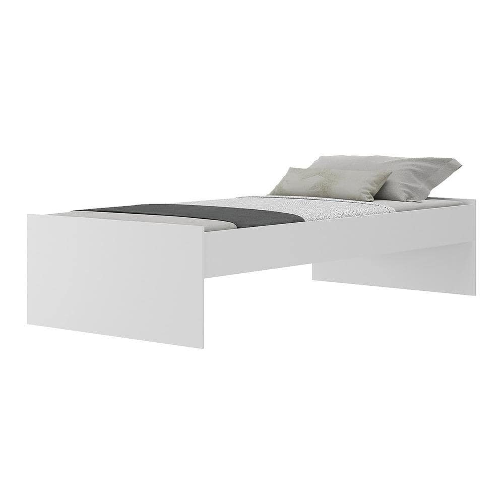Cama de Solteiro Dublin Multimoveis MP4022 Branca