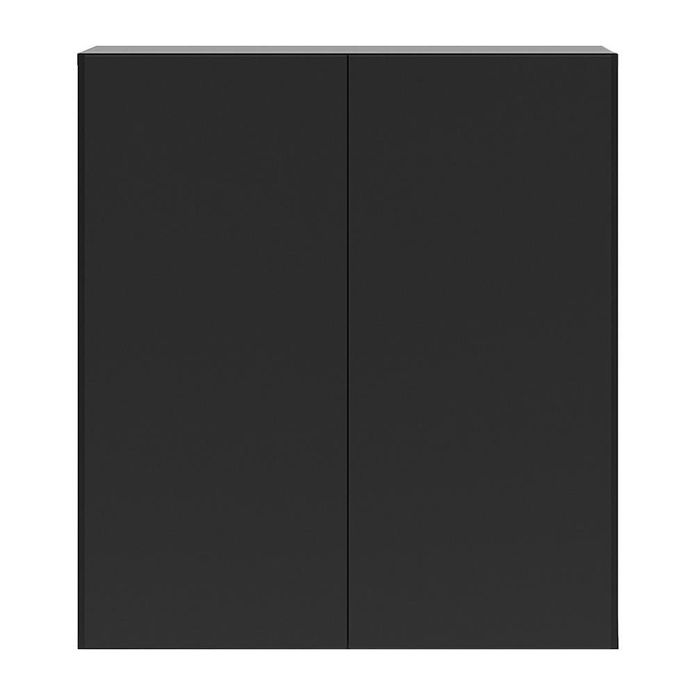 Armario Lavanderia com 2 Portas Multimoveis MP5021 Preto
