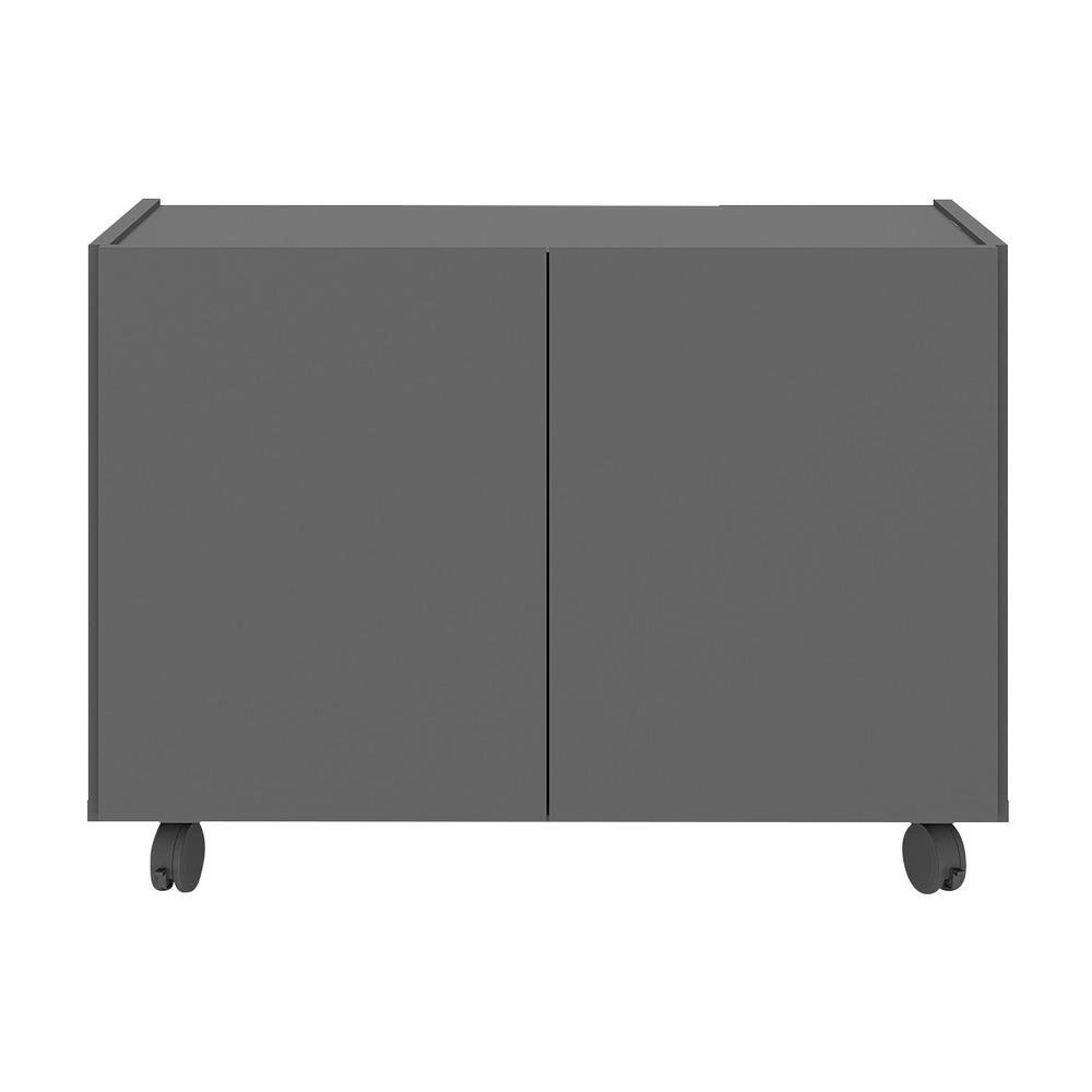 Gabinete Armario de Banheiro 62,5cm com Rodizios 2 Portas Multimoveis MP5043