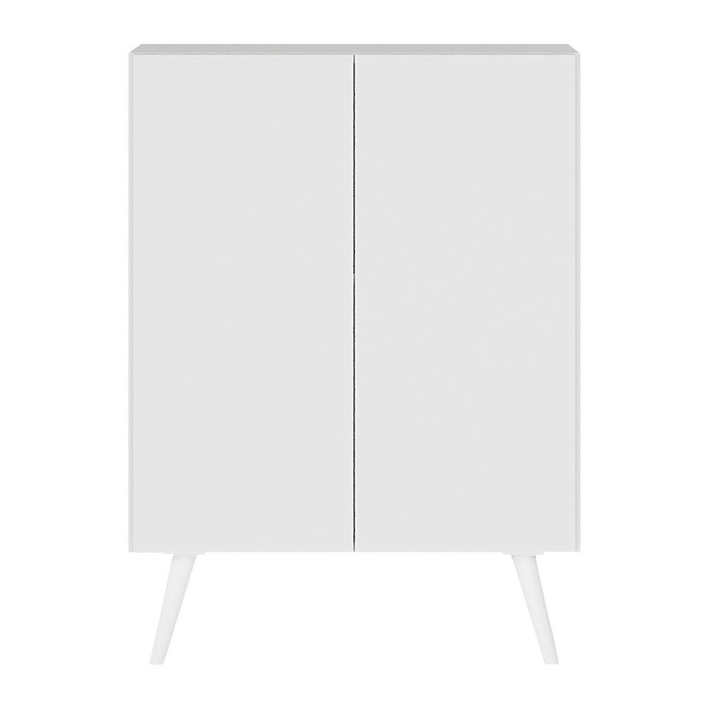 Sapateira 2 Portas Retro Nina Multimoveis Branca
