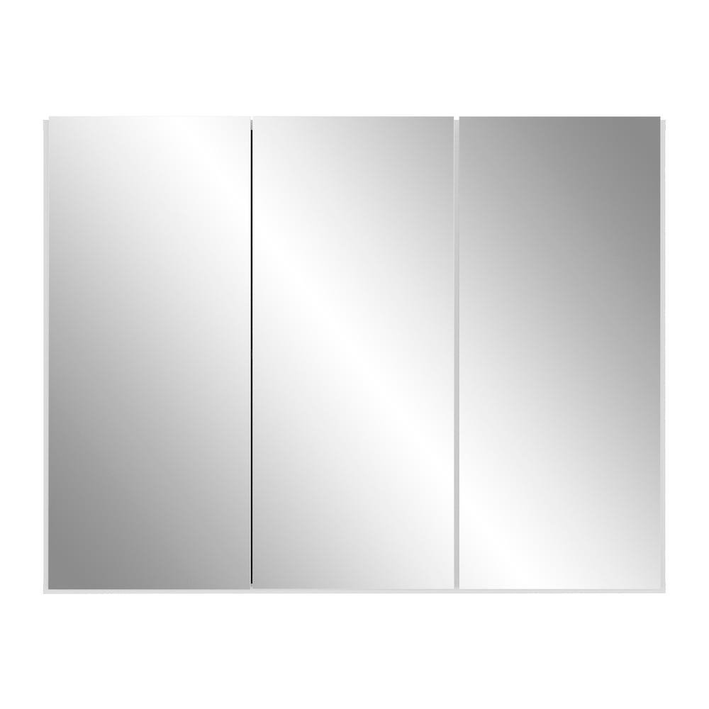Sapateira 3 Portas com Espelho Suspensa Nina Multimoveis MP6021 Branca