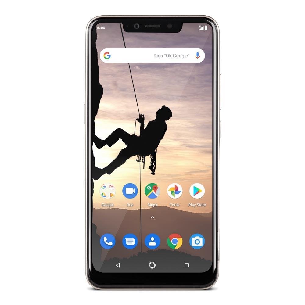 Smartphone Multilaser MS80X 4G Android 8.1 Qualcomm 4GB RAM e 64GB Tela  6,2\