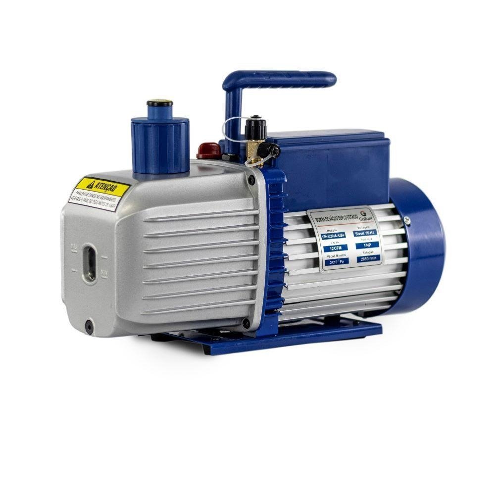 Bomba de Vacuo Gallant 12CFM - Duplo Estagio Bivolt (GBV12201A-AZBIV)