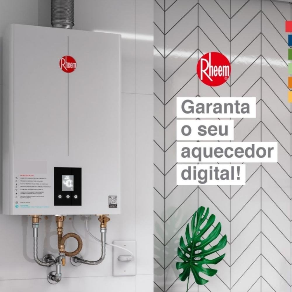 Aquecedor 15 litros digital EF Bivolt GN Rheem | eFácil