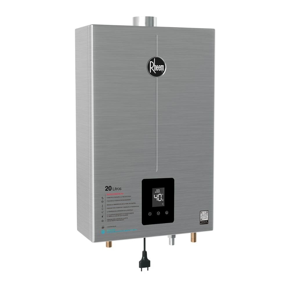 Aquecedor 20 litros digital Inox EF Bivolt GN Rheem