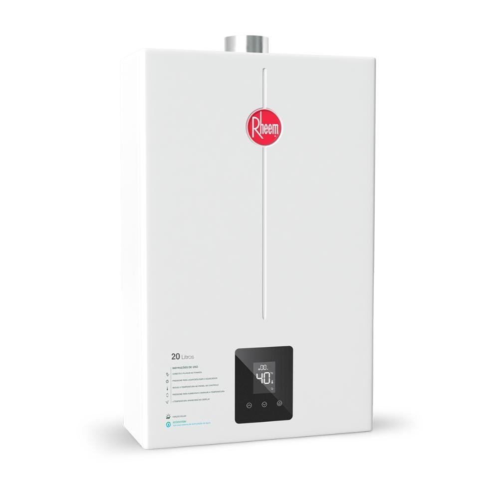 Aquecedor 20 litros digital EF Bivolt GLP Rheem