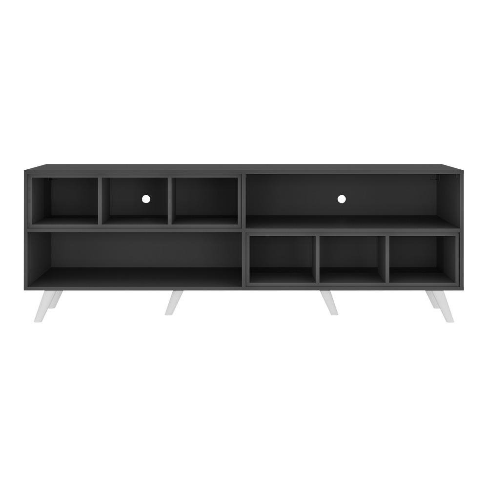 Rack TV 75" Retro com Nichos Jazz Multimoveis V1022 P