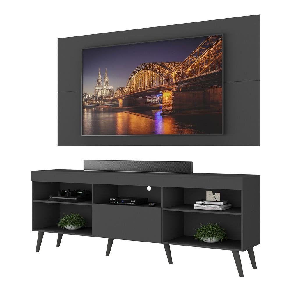 Rack com Painel TV 65" Retro Florida Up Multimoveis V1042