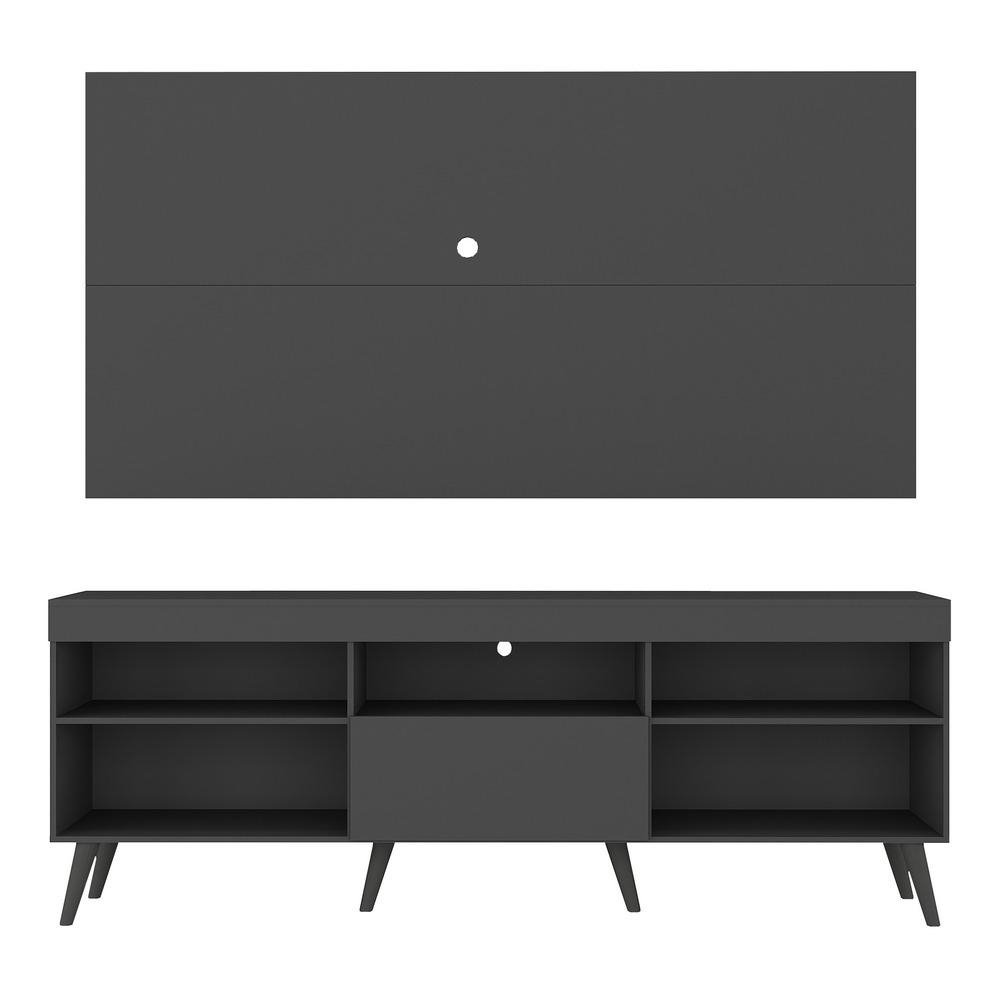 Rack com Painel TV 65" Retro Florida Up Multimoveis V1042