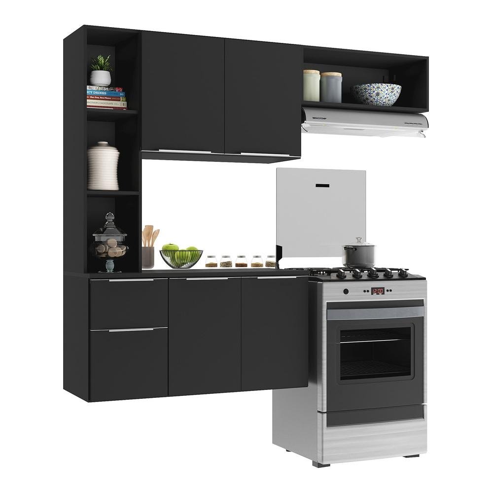 Armario de Cozinha Compacta com Balcao Sofia Multimoveis V2001