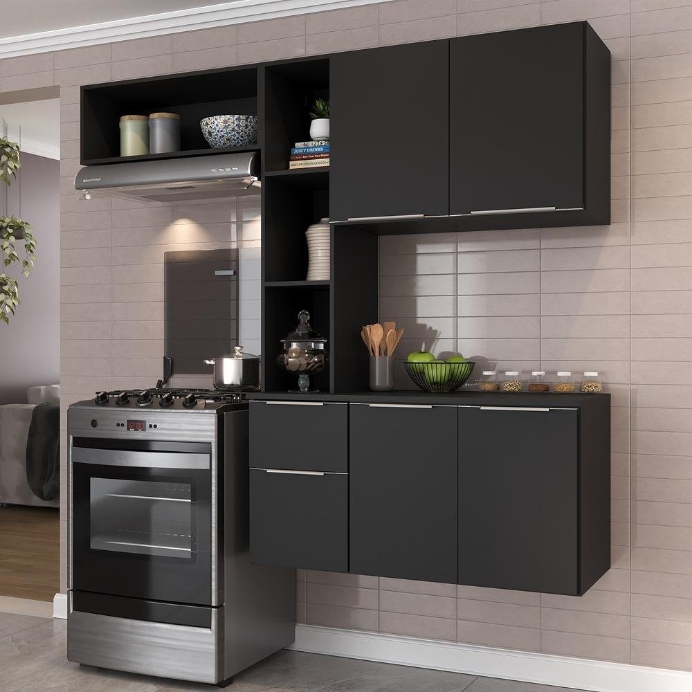 Armario de Cozinha Compacta com Balcao Sofia Multimoveis V2002
