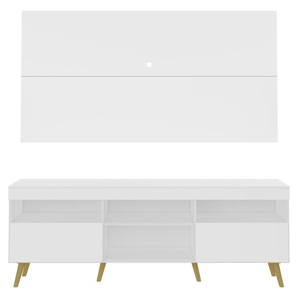 Rack com Painel TV 65" Retro Florida Multimoveis V3133