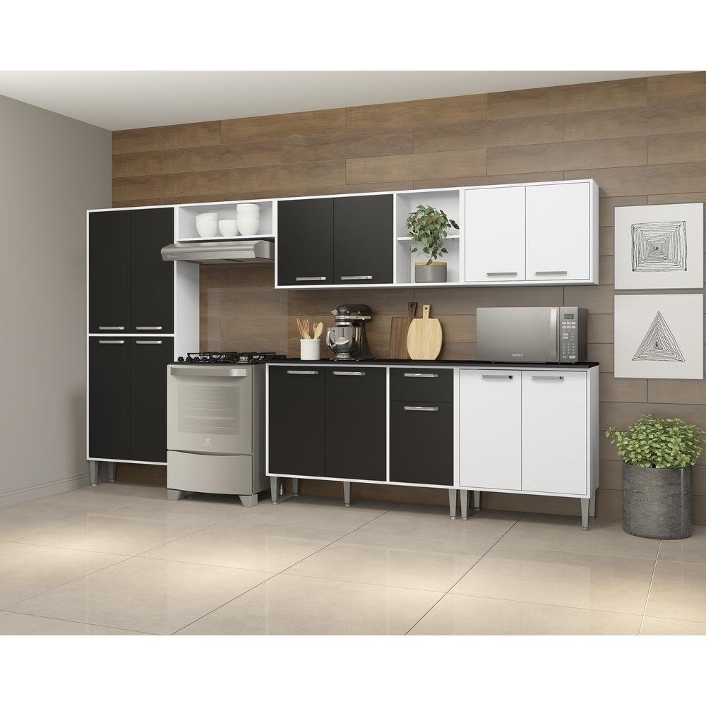Armario de Cozinha Compacta Xangai Jazz Multimoveis