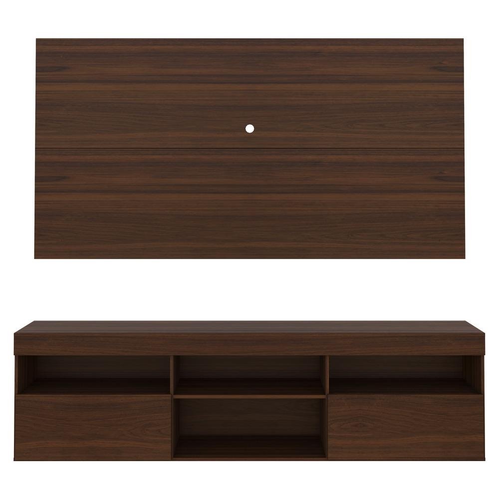 Rack com Painel TV 65" Suspenso Florida Multimoveis V3299