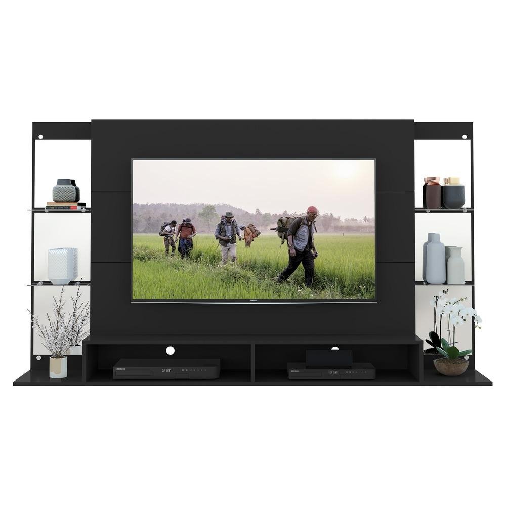 Painel c/ Suporte TV 60" e Espelho Nairobi Multimoveis V3321