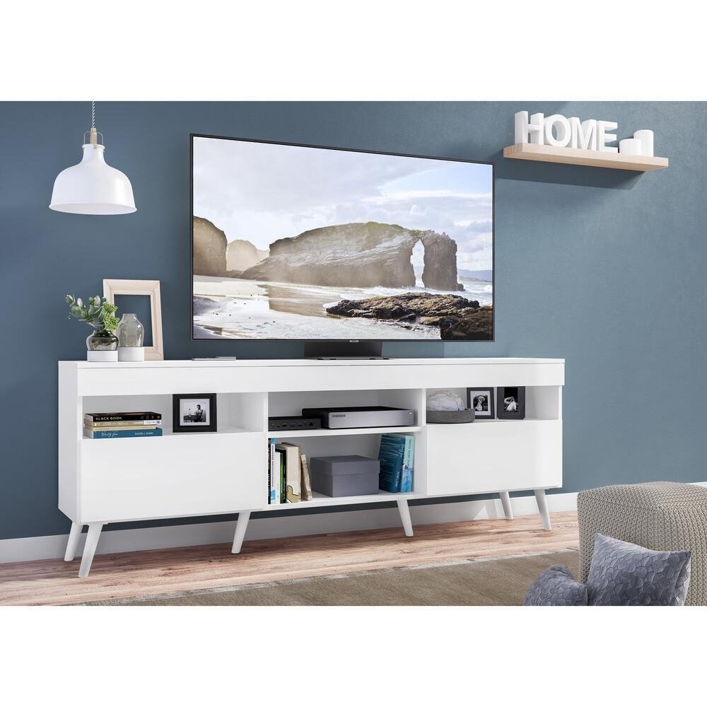 Rack TV 65" Retro 2 Portas Paris Multimoveis V3327