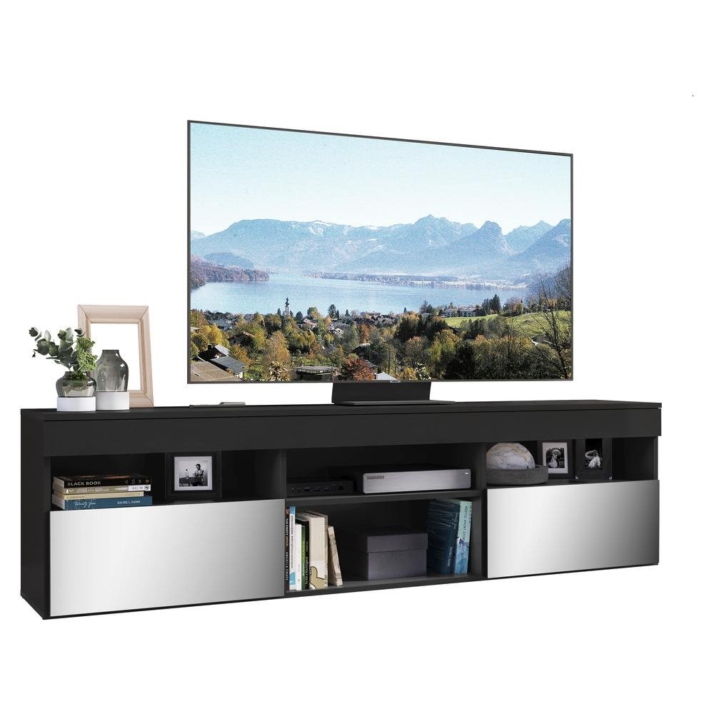 Rack TV 65" Suspenso c/ Esp 2 Portas Paris Multimoveis V3331