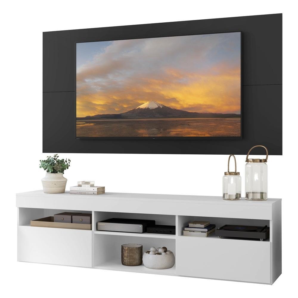 Rack com Painel TV 65" com 2 portas Londres Multimoveis V3334