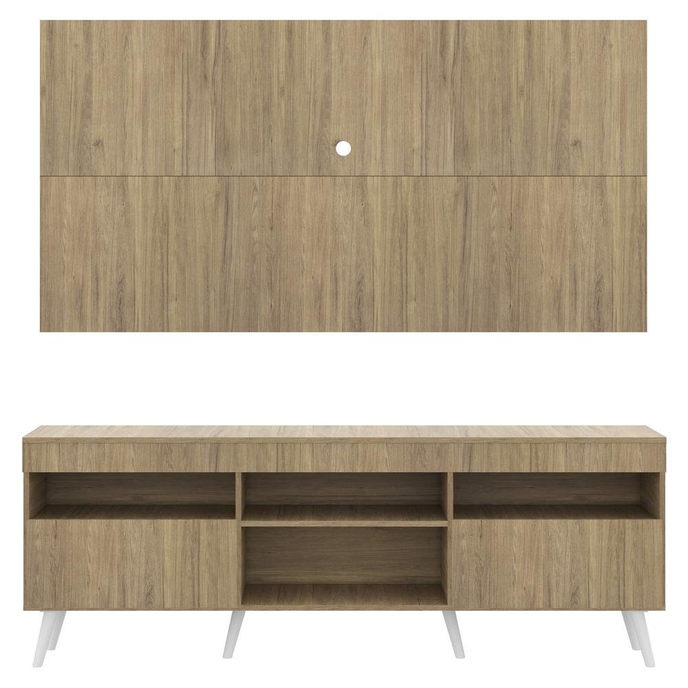 Rack com Painel TV 65" Retro Londres Multimoveis V3337