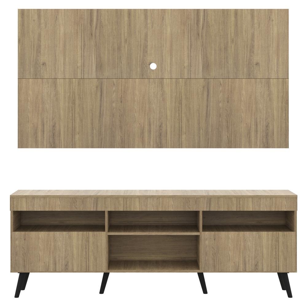 Rack com Painel TV 65" Retro Londres Multimoveis V3337