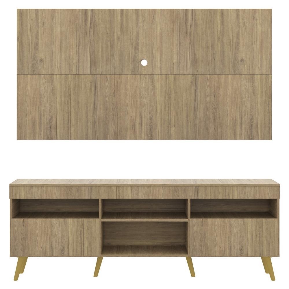 Rack com Painel TV 65" Retro Londres Multimoveis V3337