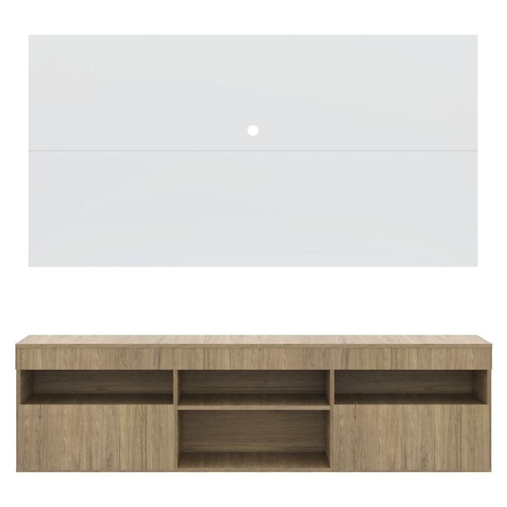 Rack com Painel e Suporte TV 65" Suspenso Londres Multimoveis V3346