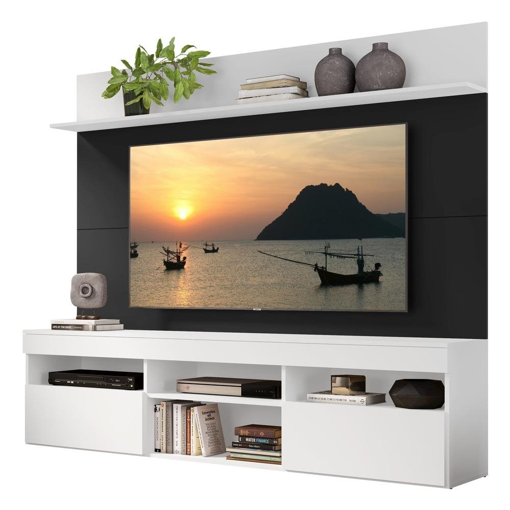 Rack com Painel e Suporte TV 65" Madri Multimoveis V3366