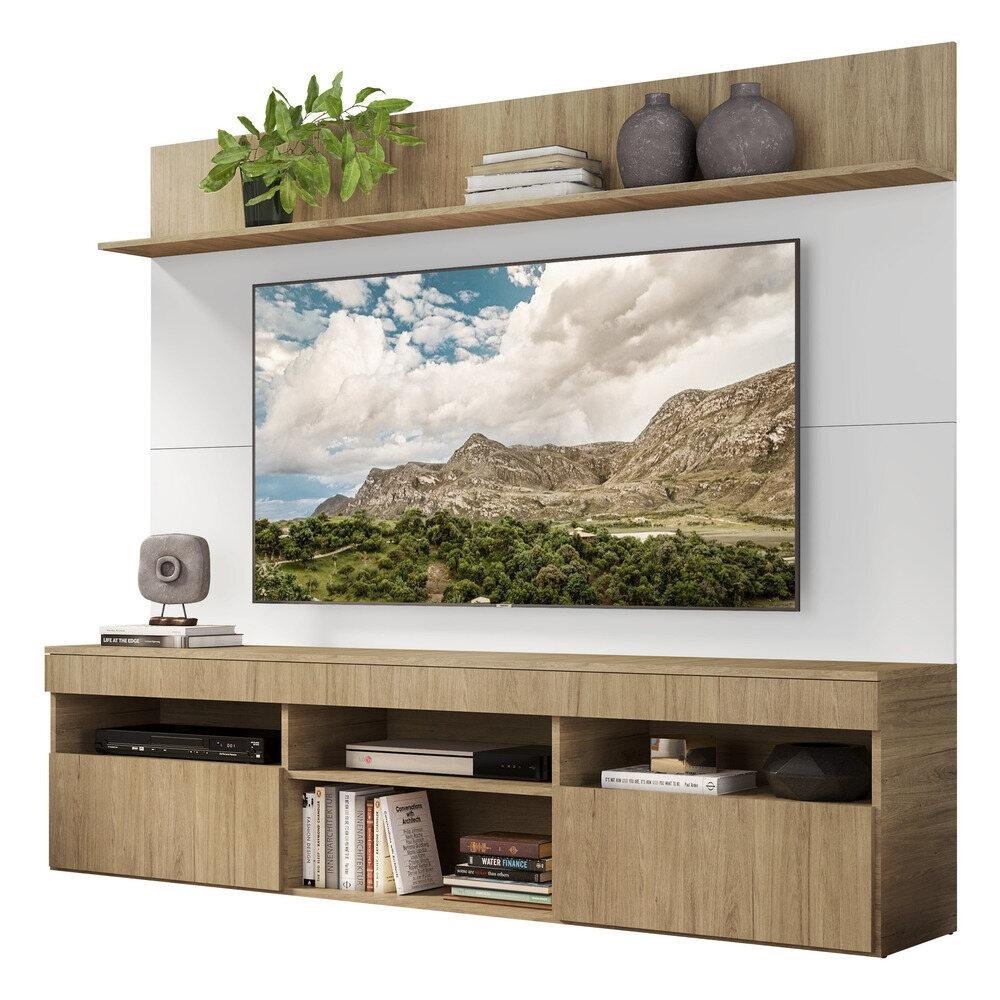 Rack com Painel e Suporte TV 65" Madri Multimoveis V3366
