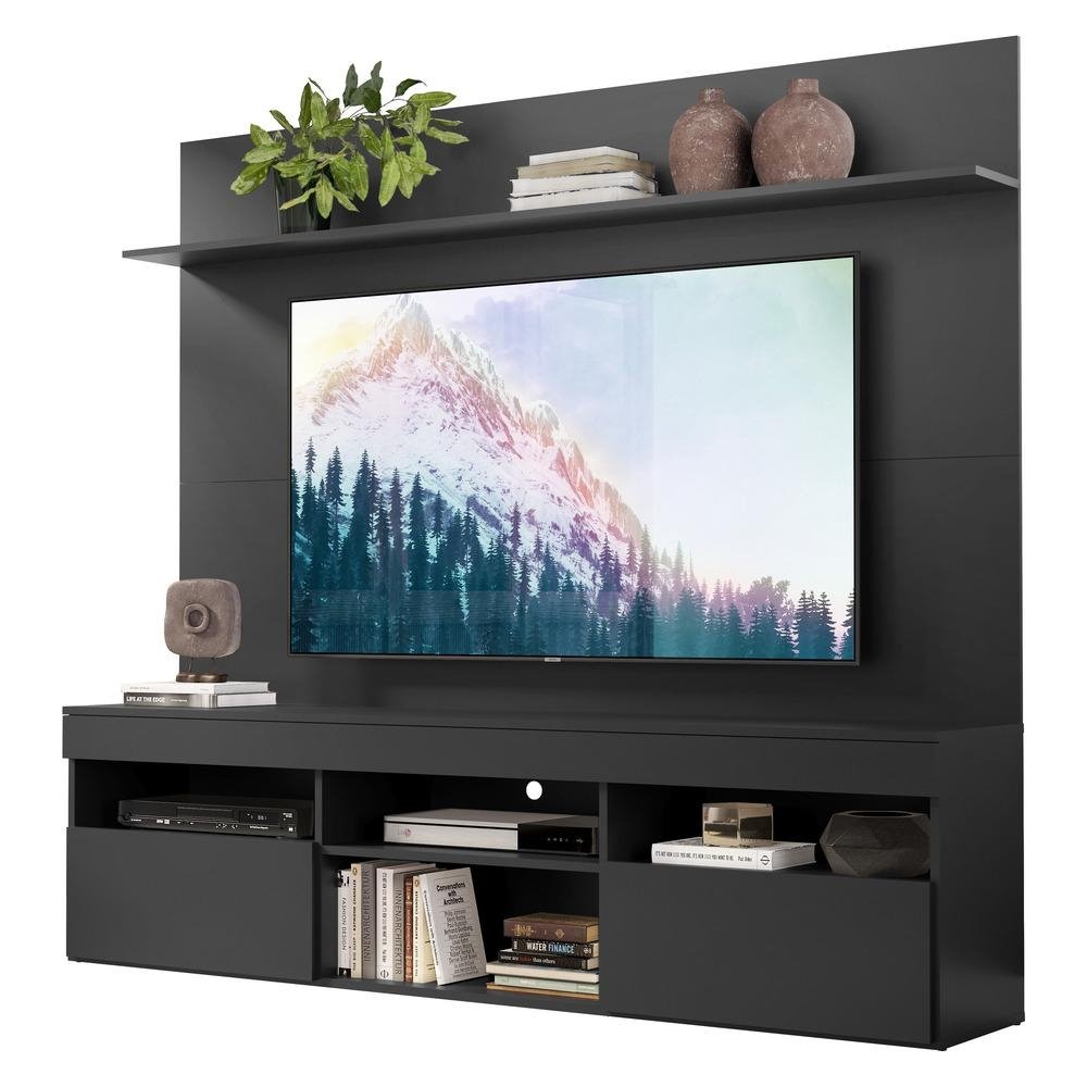 Rack com Painel e Suporte TV 65" Madri Multimoveis V3366