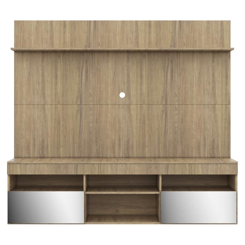 Rack com Espelho e Painel TV 65" Madri Multimoveis V3367
