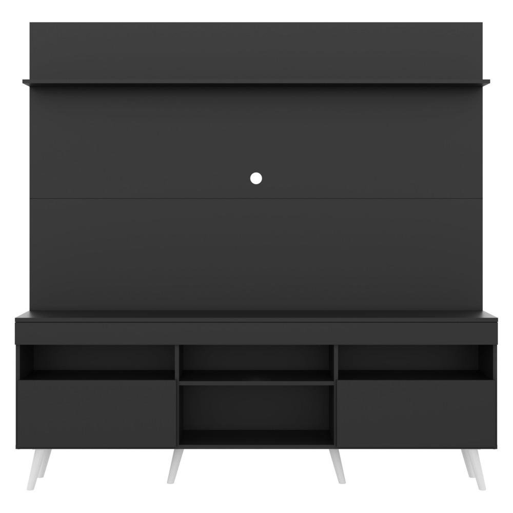 Rack Retro com Painel TV 65" Madri Multimoveis V3371