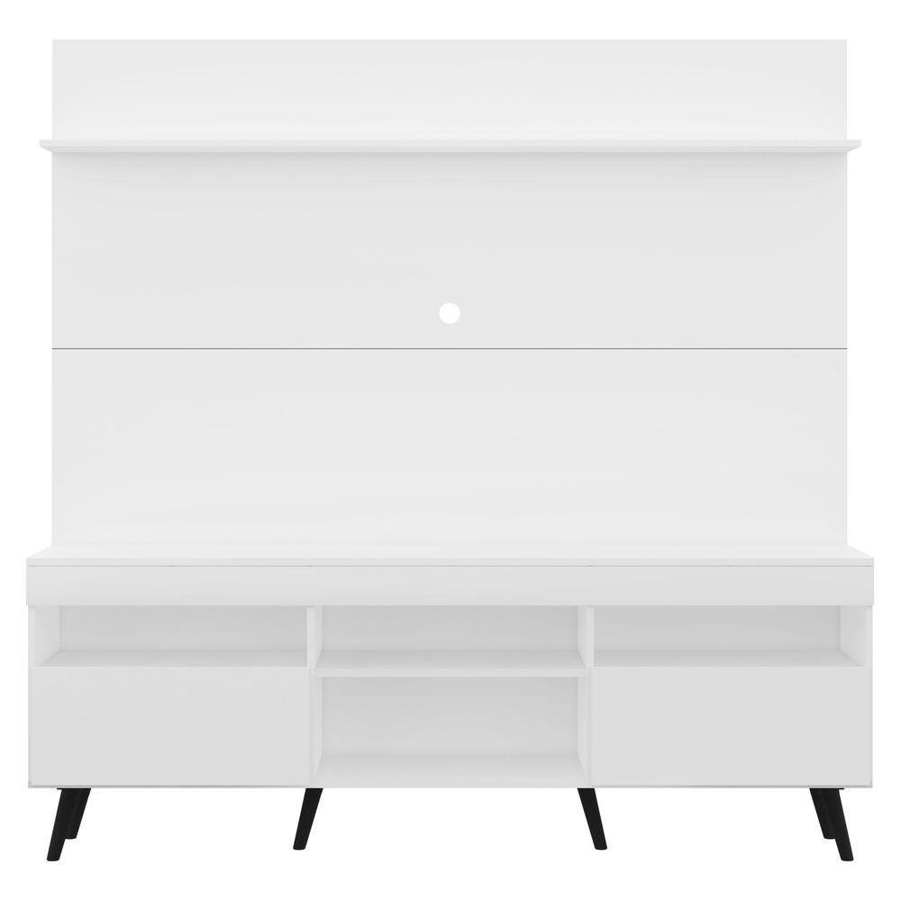 Rack Retro com Painel e Suporte TV 65" Madri Multimoveis V3374