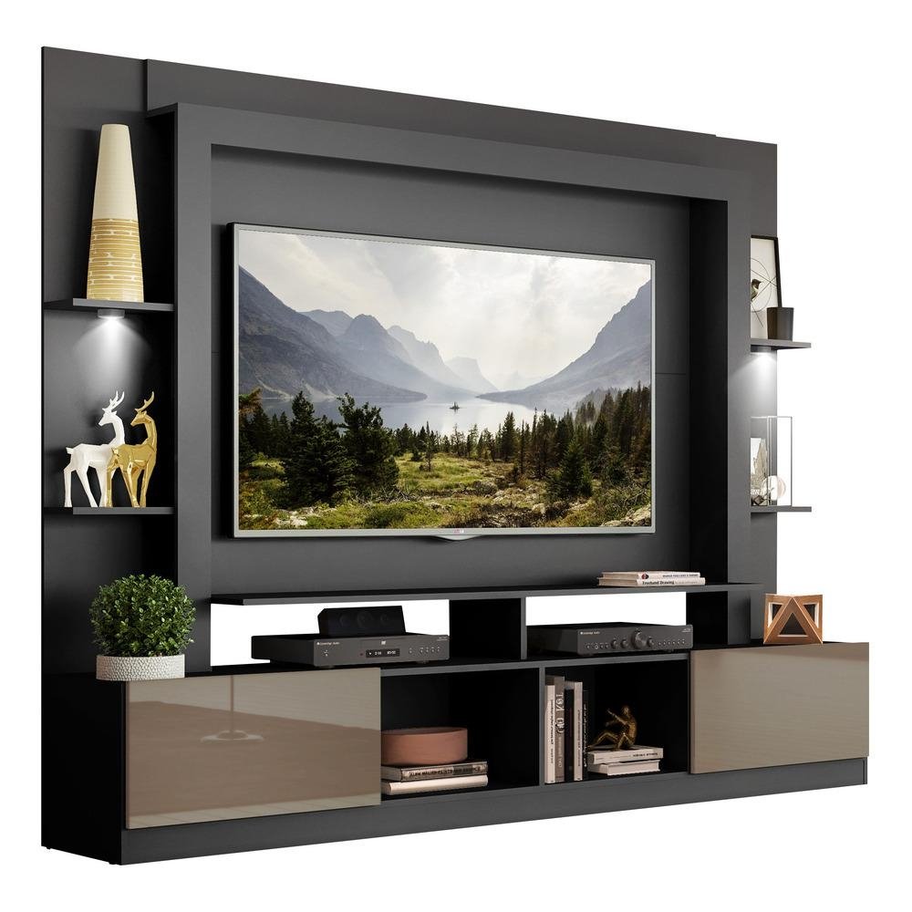 Estante com Suporte TV 65" e Leds Berlim Multimoveis V3384