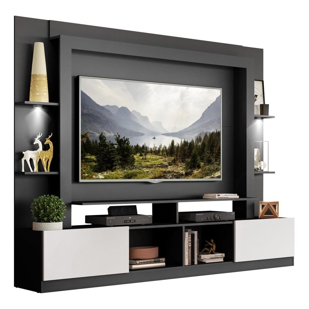 Estante com Suporte TV 65" e Leds Berlim Multimoveis V3384