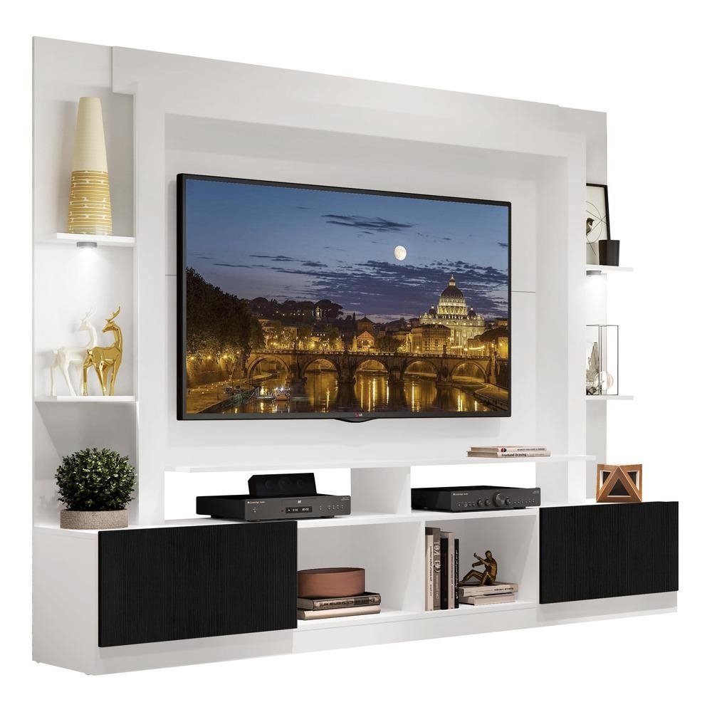 Estante com Suporte TV 65" e Leds Berlim Multimoveis V3384