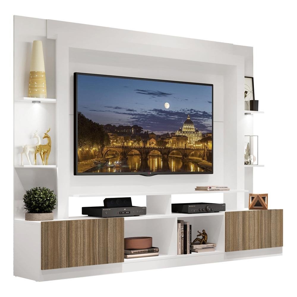 Estante com Suporte TV 65" e Leds Berlim Multimoveis V3384