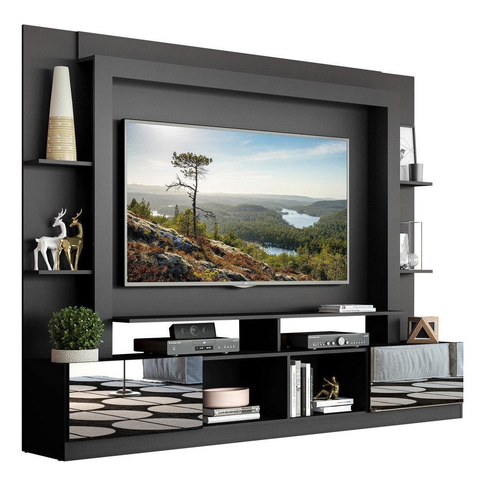 Estante TV 65" Portas c/ Espelho Oslo Multimoveis V3390