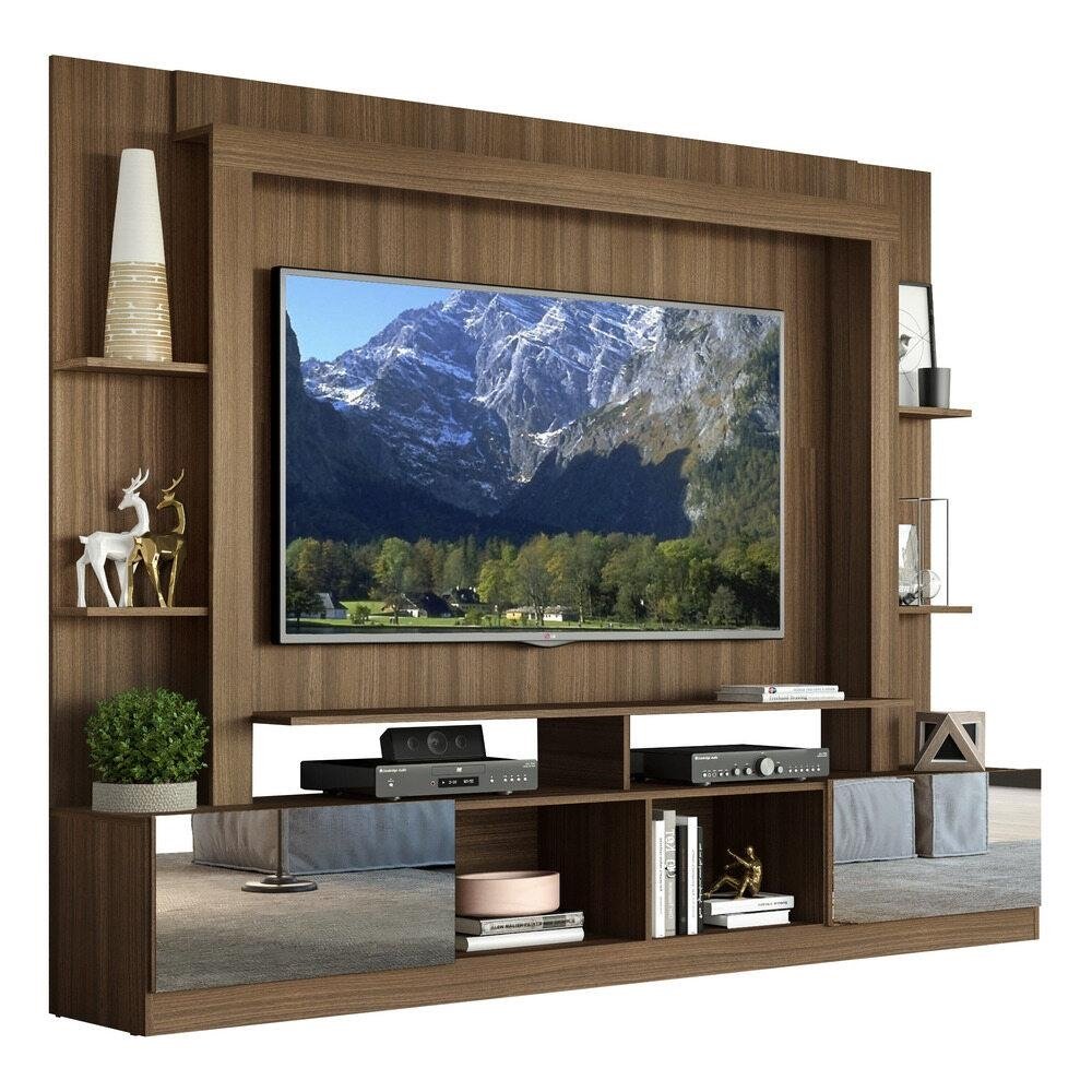 Estante TV 65" Portas c/ Espelho Oslo Multimoveis V3390