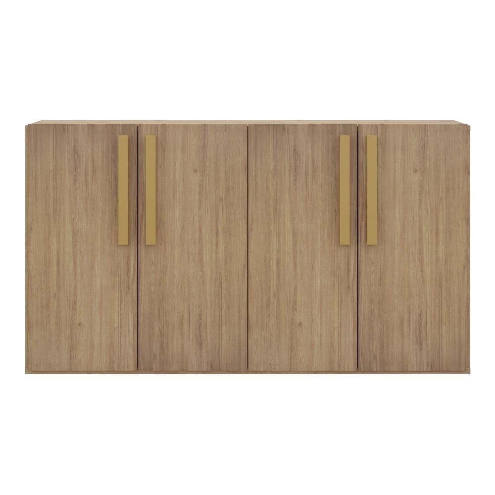 Aparador Buffet 4 Portas Suspenso Viena Multimoveis V3605
