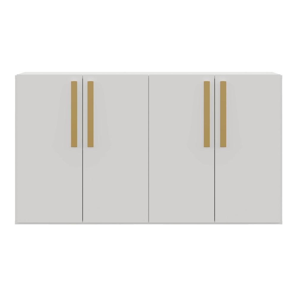 Aparador Buffet 4 Portas Suspenso Viena Multimoveis V3605
