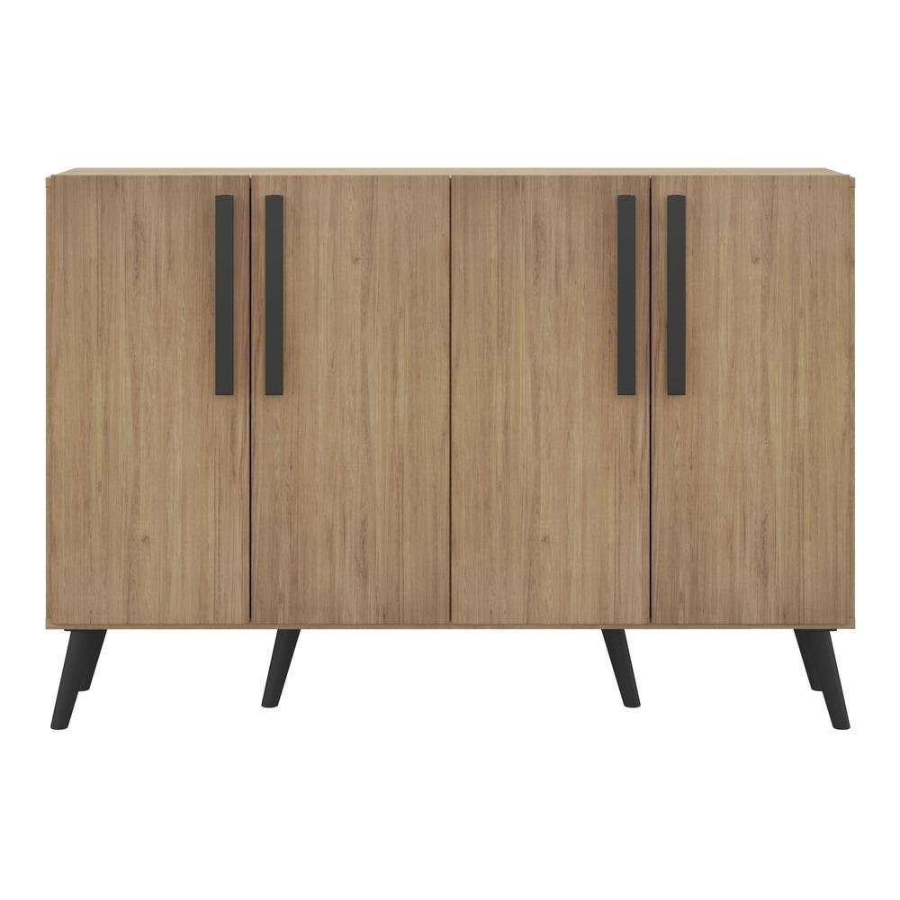 Aparador Buffet 4 Portas Retro Viena Multimoveis V3606