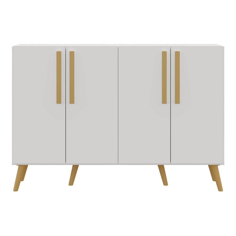 Aparador Buffet 4 Portas Retro Viena Multimoveis V3606