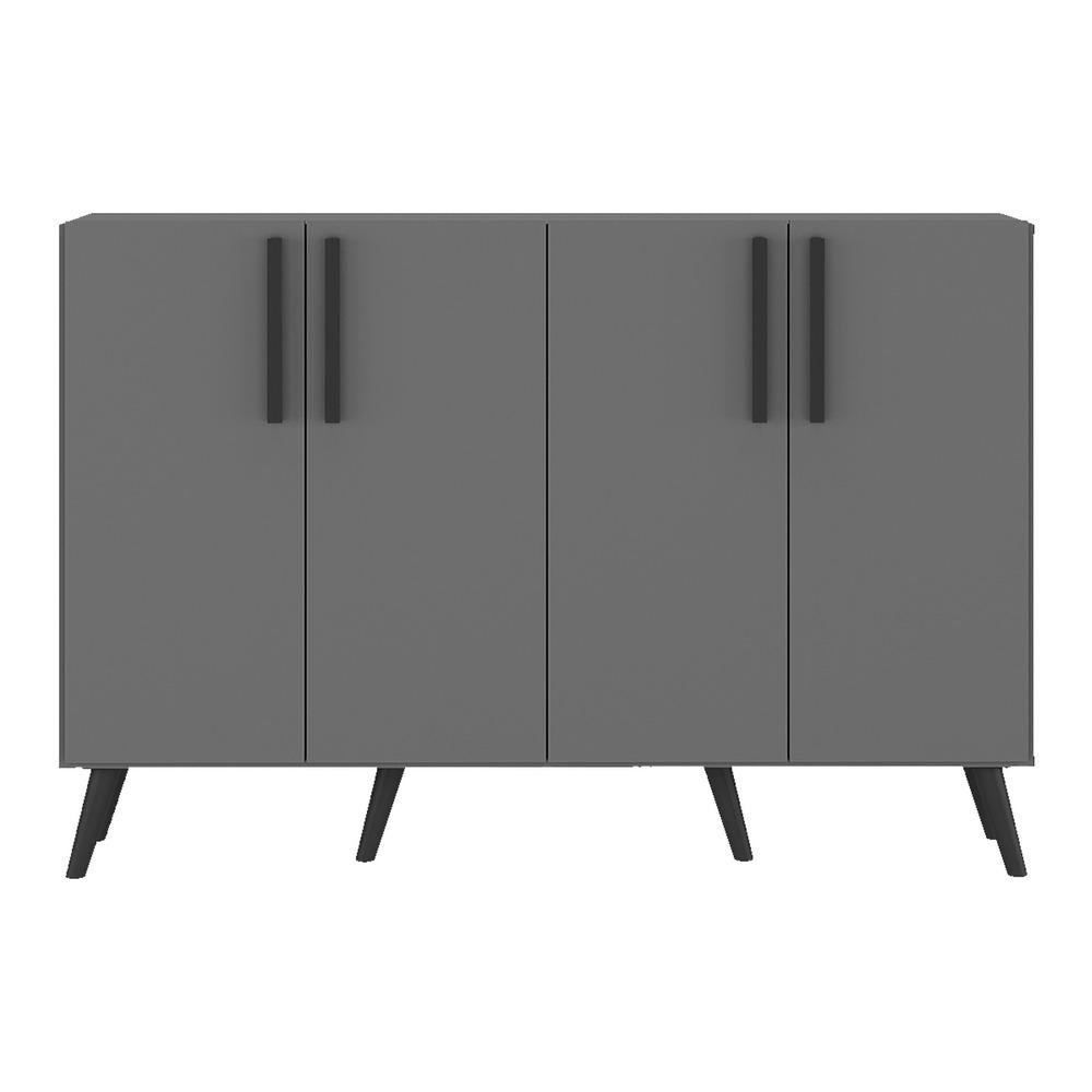 Aparador Buffet 4 Portas Retro Viena Multimoveis V3606