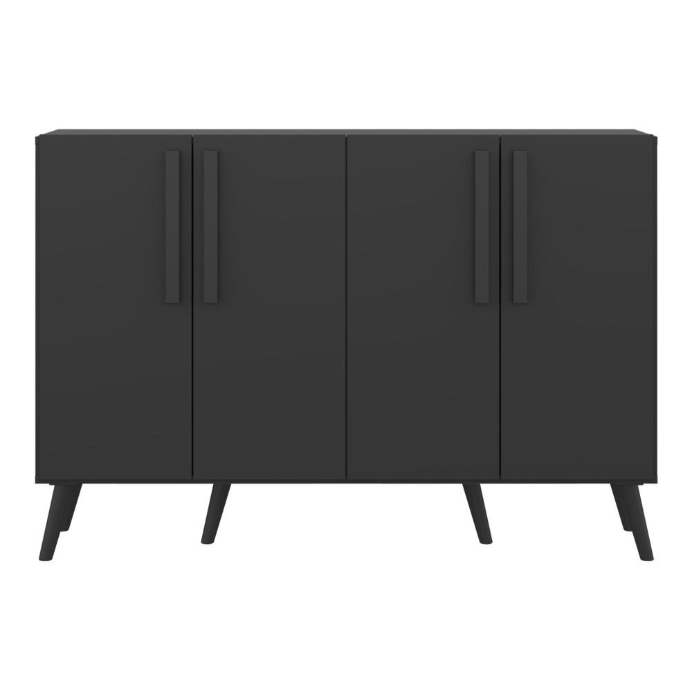 Aparador Buffet 4 Portas Retro Viena Multimoveis V3606